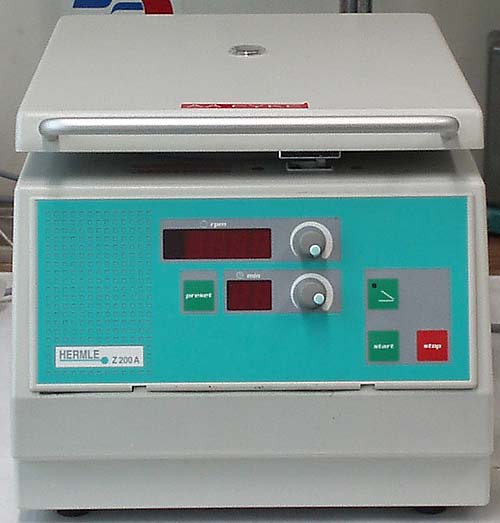 Hermle centrifuge