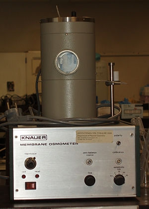 Knauer membrane osmometer